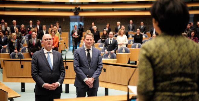 Harm Brouwer en Remco Bosma worden beëdigd