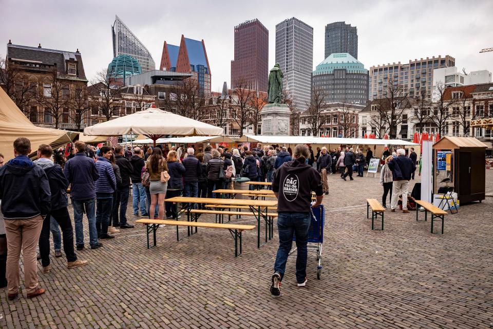 Lange rijen tijdens de Dag van de Haagse Geschiedenis