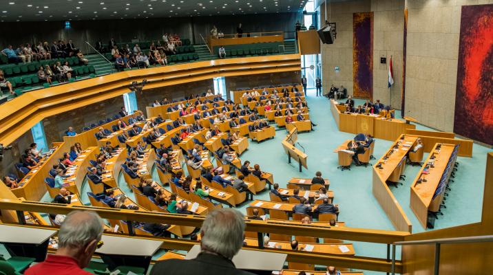 plenaire zaal Tweede Kamer