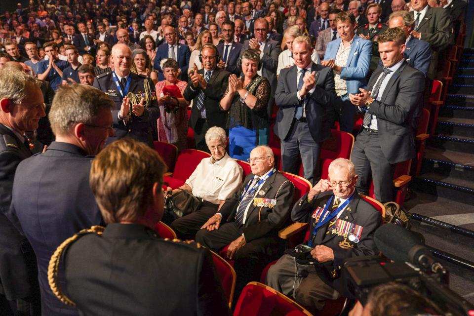 Een eerbetoon aan veteranen van de Slag bij de Schelde