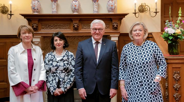 Gezelschap in Handelingenkamer Eerste Kamer