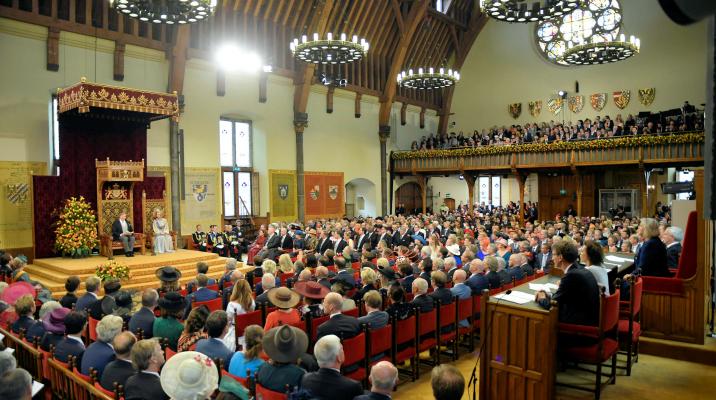 troonrede in de ridderzaal