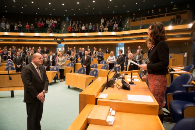 Beëdiging van Fred Teeven (VVD)